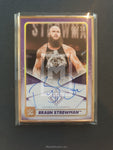 2020 Topps WWE Transcendent Autograph Trading Card A-BR Braun Strowman Purple Parallel Front