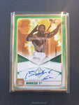 2020 Topps WWE Transcendent Autograph Trading Card A-BT Booker T Green Parallel Front