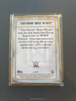 2020 Topps WWE Transcendent Autograph Trading Card A-BW Bray Wyatt The Fiend Green Parallel Back