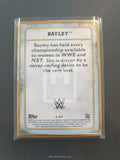 2020 Topps WWE Transcendent Autograph Trading Card A-BY Bayley Green Parallel Back