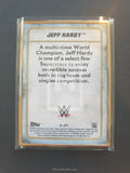 2020 Topps WWE Transcendent Autograph Trading Card A-JH Jeff Hardy Purple Parallel Back