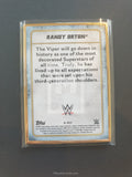2020 Topps WWE Transcendent Autograph Trading Card A-RO Randy Orton Blue Parallel Back