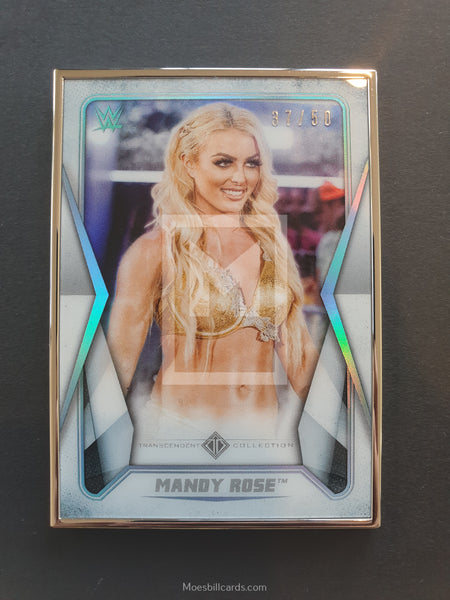 2020 Topps WWE Transcendent Base Trading Card 26 Mandy Rose Front