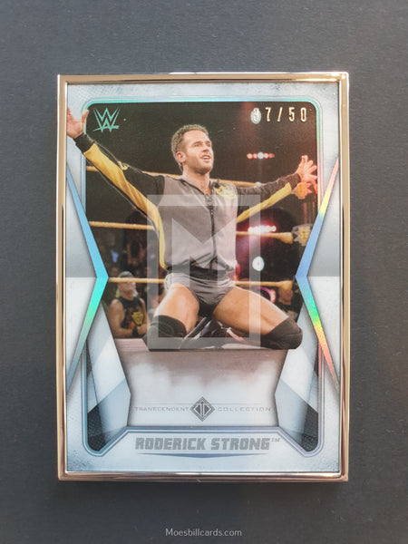 2020 Topps WWE Transcendent Base Trading Card 38 Roderick Strong Front