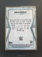 2020 Topps WWE Transcendent Base Trading Card 44 Sonya Deville Back