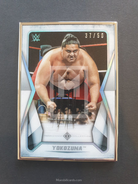 2020 Topps WWE Transcendent Base Trading Card 50 Yokozuna Front