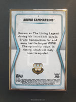 2020 Topps WWE Transcendent Base Trading Card 6 Bruno Sammartino Back