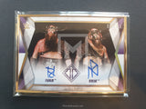 2020 Topps WWE Transcendent Dual Autograph Trading Card DA-VR The Viking Raiders Purple Parallel Front