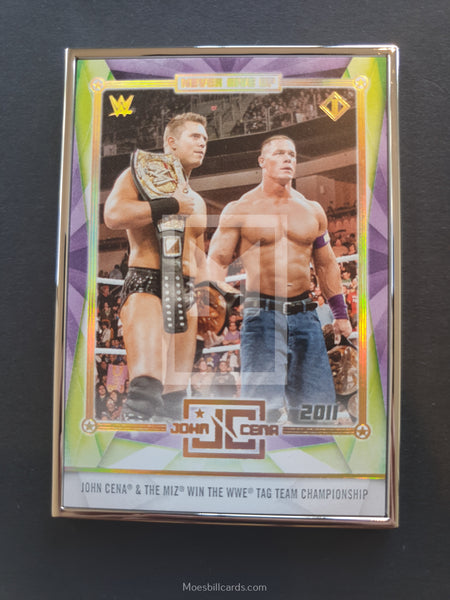 2020 Topps WWE Transcendent John Cena Tribute Trading Card JCRP-27 Front
