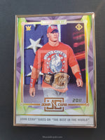 2020 Topps WWE Transcendent John Cena Tribute Trading Card JCRP-29 Front