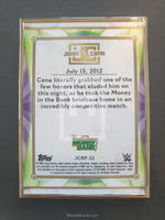 2020 Topps WWE Transcendent John Cena Tribute Trading Card JCRP-33 Back