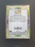 2020 Topps WWE Transcendent John Cena Tribute Trading Card JCRP-43 Back