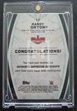 2020 Topps WWE Undisputed Randy Orton A-RO Autograph Trading Card Back