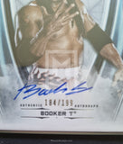 2020 Topps WWE Wrestling Undisputed Booker T A-BT Autograph Card Numbered