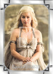 2021 Game of Thrones Iron Anniversary Base Trading Card 1 Daenerys Targaryen Front