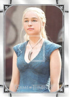 2021 Game of Thrones Iron Anniversary Base Trading Card 3 Daenerys Targaryen Front