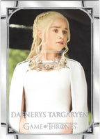 2021 Game of Thrones Iron Anniversary Base Trading Card 5 Daenerys Targaryen Front