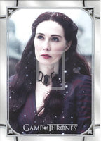 2021 Game of Thrones Iron Anniversary Base Trading Card 63 Melisandre Front