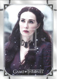 2021 Game of Thrones Iron Anniversary Base Trading Card 63 Melisandre Front