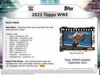 2021 WWE Topps Wrestling  Match Film Strips Trading Card 