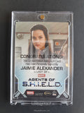 Marvel Agents of Shield Season 2 Jamie Alexander Autograph Trading Card Lady Sif Back