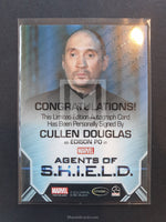 Agents of Shield Season 1 Cullen Bordered Autograph Trading Card Back