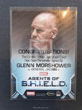 Agents of Shield Season 1 Morshower Bordered Autograph Trading Card Back