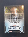 Agents of Shield Season 1 Rota Bordered Autograph Trading Card Back