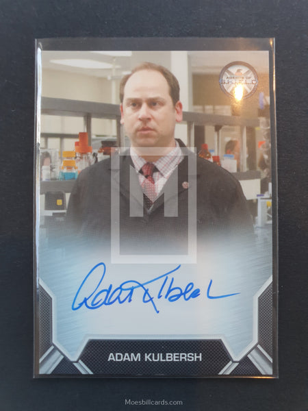 Agents of Shield Season 2 Adam Bordered Autograph Trading Card Front