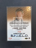 Agents of Shield Season 2 Harris Full Bleed Autograph Trading Card Back