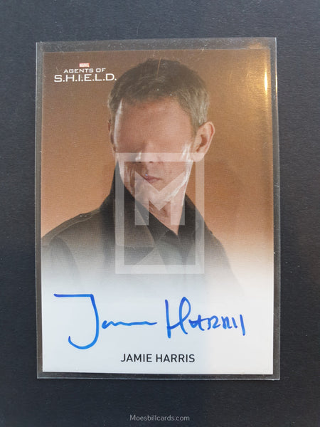 Agents of Shield Season 2 Harris Full Bleed Autograph Trading Card Front