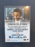 Agents of Shield Season 2 Simon Full Bleed Autograph Trading Card Back