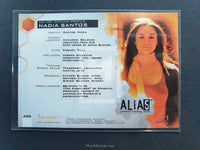 Inkworks Alias Season 4 Tv Series Trading Cards Cast Mia Maestro Autograph Trading Card Back