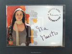 Inkworks Alias Season 4 Tv Series Trading Cards Cast Mia Maestro Autograph Trading Card Front