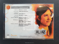 Inkworks Alias Season 4 Tv Series Trading Cards Cast Amanda Foreman Autograph Trading Card Back