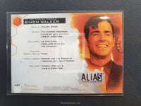 Inkworks Alias Season 4 Tv Series Trading Cards Cast Justin Theroux Autograph Trading Card Back