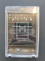 Alien Anthology Upper Deck Autograph Trading Card Tom Skerritt Back
