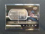 Alien Anthology Upper Deck Dog Tag Trading Card Mark Rolston Front