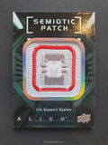 Alien Movie 2017 Upper Deck Semiotic Patch Memorabilia Trading Card SP20 Front