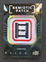 Alien Movie 2017 Upper Deck Semiotic Patch Memorabilia Trading Card SP27 Front