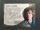 Angel Season 5 Inkworks A41 Lenk Autograph Trading Card Back
