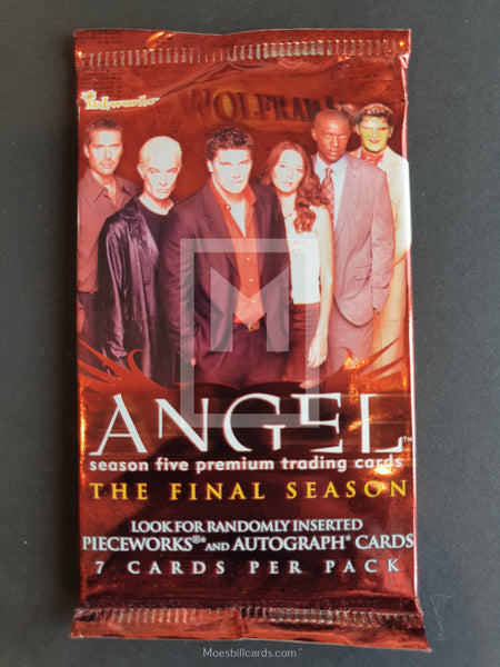 Angel Season 5 Inkworks Trading Card Front