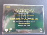 Arrow Season 2 Wardrobe Trading Card M18 Back