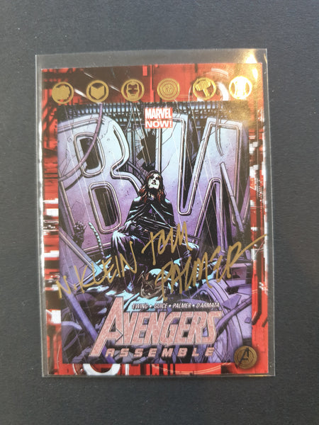 Avengers Age of Ultron Upper Deck  Signed Comic Covers AOU-PK Front