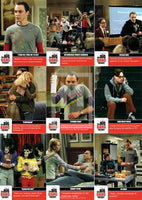 2012 Big Bang Theory Season 1 & 2 Trading Card Base Set