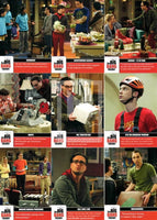 2012 Big Bang Theory Season 1 & 2 Trading Card Base Set