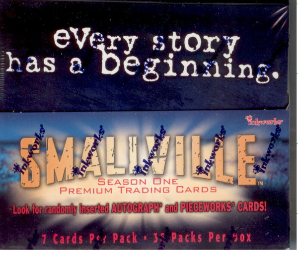 Inkworks Smallville Season 1 Trading Card Box