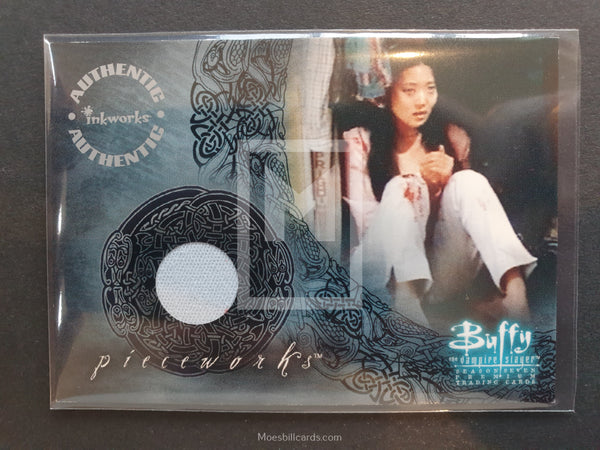 Buffy Season 7 Inkworks Pieceworks Trading Card PW-8 Rachel Front