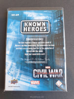 Captain America Marvel Upper Deck Civil War KH-Am Antman Trading Card Back