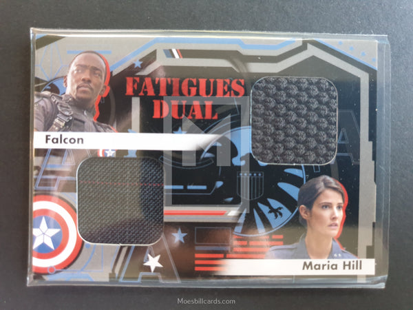 Captain America Winter Soldier Marvel Upper Deck Memorabilia Trading Card FD-5 Front
